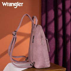 Wrangler Leather Mini Dome Backpack