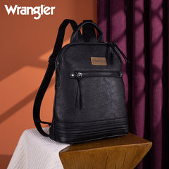 Wrangler Leather Mini Dome Backpack