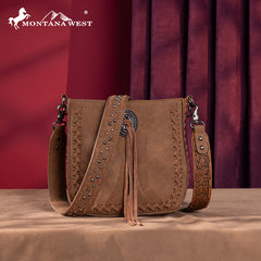 Montana West Tooled Collection Crossbody