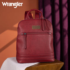 Wrangler Leather Mini Dome Backpack