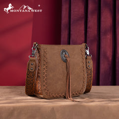 Montana West Tooled Collection Crossbody