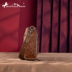 Montana West Tooled Collection Crossbody