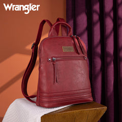 Wrangler Leather Mini Dome Backpack