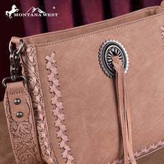 Montana West Tooled Collection Crossbody