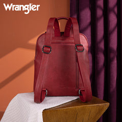 Wrangler Leather Mini Dome Backpack