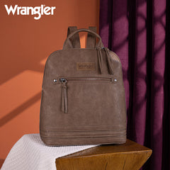 Wrangler Leather Mini Dome Backpack