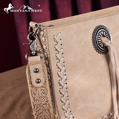 Montana West Tooled Collection Crossbody