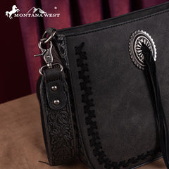 Montana West Tooled Collection Crossbody