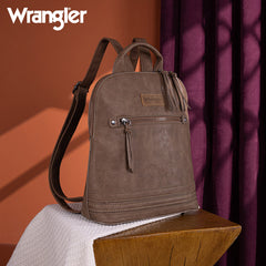 Wrangler Leather Mini Dome Backpack