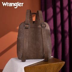 Wrangler Leather Mini Dome Backpack