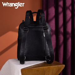 Wrangler Leather Mini Dome Backpack