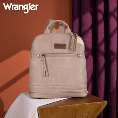 Wrangler Leather Mini Dome Backpack