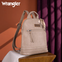 Wrangler Leather Mini Dome Backpack