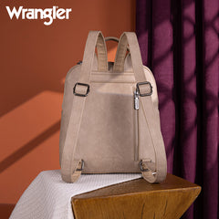 Wrangler Leather Mini Dome Backpack