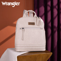 Wrangler Leather Mini Dome Backpack