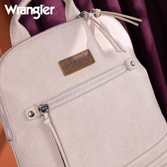 Wrangler Leather Mini Dome Backpack