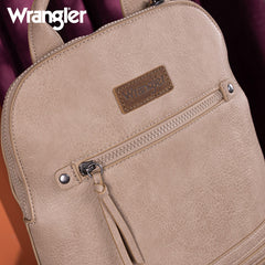 Wrangler Leather Mini Dome Backpack