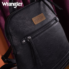 Wrangler Leather Mini Dome Backpack