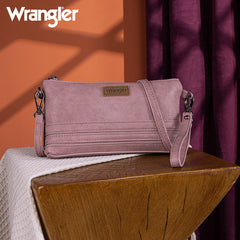 Wrangler Leather Crossbody Purse