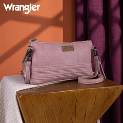 Wrangler Leather Crossbody Purse