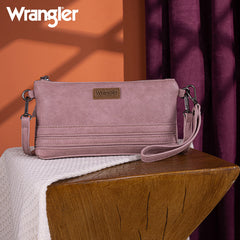 Wrangler Leather Crossbody Purse