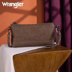 Wrangler Leather Crossbody Purse