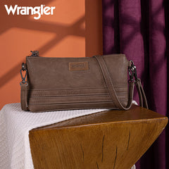 Wrangler Leather Crossbody Purse