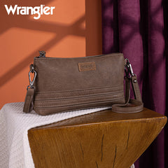 Wrangler Leather Crossbody Purse