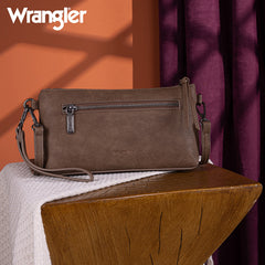 Wrangler Leather Crossbody Purse