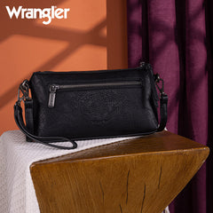 Wrangler Leather Crossbody Purse