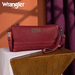 Wrangler Leather Crossbody Purse