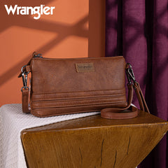 Wrangler Leather Crossbody Purse