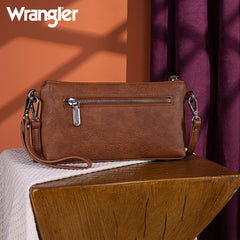 Wrangler Leather Crossbody Purse