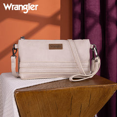 Wrangler Leather Crossbody Purse