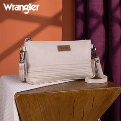 Wrangler Leather Crossbody Purse