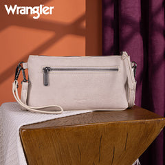 Wrangler Leather Crossbody Purse