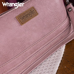 Wrangler Leather Crossbody Purse