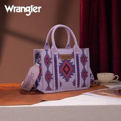 Wrangler Aztec Pattern Dual Sided Print Tote