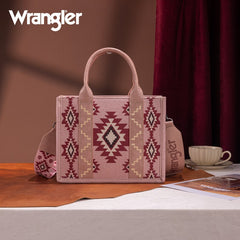 Wrangler Aztec Pattern Dual Sided Print Tote