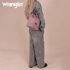 Wrangler Concealed Carry Bucket Crossbody Bag