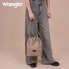 Wrangler Concealed Carry Bucket Crossbody Bag