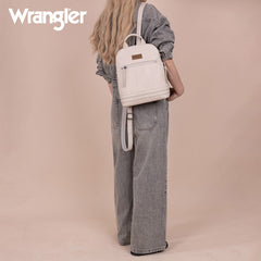 Wrangler Leather Mini Dome Backpack