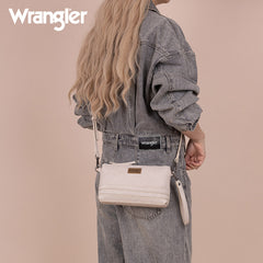 Wrangler Leather Crossbody Purse