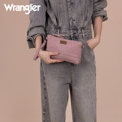 Wrangler Leather Crossbody Purse