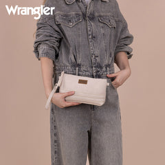 Wrangler Leather Crossbody Purse