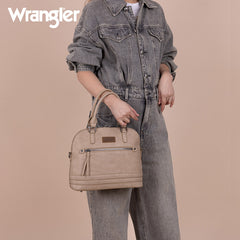 Wrangler Dome Satchel Crossbody Bag