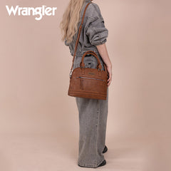 Wrangler Dome Satchel Crossbody Bag