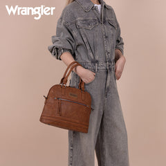 Wrangler Dome Satchel Crossbody Bag