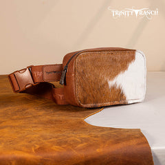 Trinity Ranch Hair-On Cowhide Fanny Pack