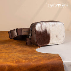 Trinity Ranch Hair-On Cowhide Fanny Pack